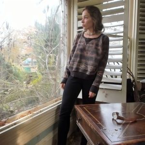 Southwestern Pattern Sweatshirt